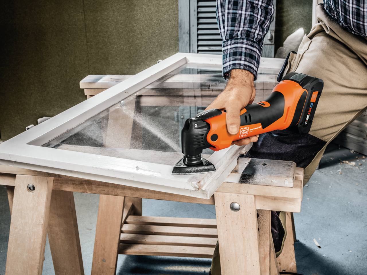 Cordless MULTIMASTER AMM 500 PLUS 4 Ah with nylon bag