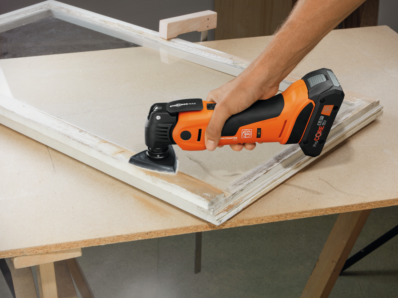 Cordless MULTIMASTER AMM 700 Max Top 4 Ah AS