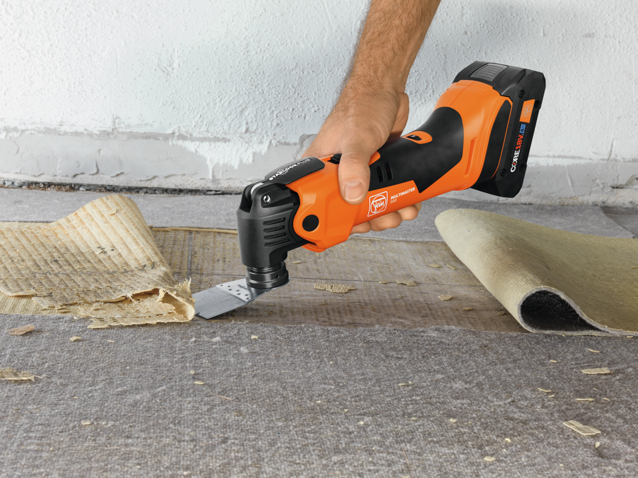 Cordless MULTIMASTER AMM 500 PLUS 4 Ah with nylon bag